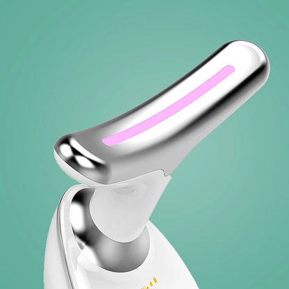 BGZLEU Neck Face Beauty Device, Skin Care Facial Massager, 3 in 1 Portable Face Massager for Skin Care, Face Sculpting Tool, Vibration, Thermal, Microcurrent